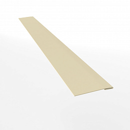 Планка начальная для металлосайдинга экобрус оцинкованная с порошковым покрытием 0,45мм ширина менее 625 мм RAL 1015