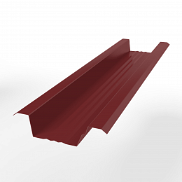 Вентилируемый прогон 0,45 мм (RAL 3011) оцинкованный, с порошковым покрытием