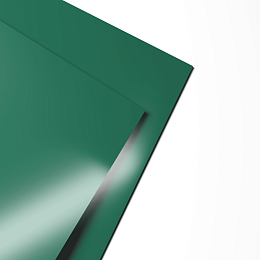 Лист оцинкованный 0,45х1250мм (RAL 6000) с полимерным покрытием (полиэстер)