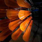 Желоб водосточный оцинкованный порошок ф150х2000мм RAL 6032