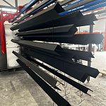 J-Профиль 12мм RAL 5002 оцинкованный с порошковым покрытием 0,45 мм