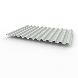 Профнастил С21 0,5х1051мм (RAL 9018) оцинкованный, с полимерным покрытием (полиэстер)