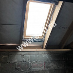 Окно мансардное дерево, лак ручка снизу Fakro FTS-V U4 Standart 94*118см