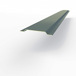 Нащельник RAL 7031 оцинкованный c полимерным покрытием 0,45 мм