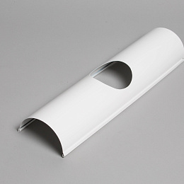 Желоб водосточный оцинкованный порошок ф150х2000мм RAL 9003