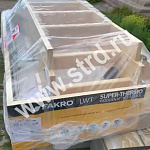 Лестница деревянная Fakro LWT Термоизол. складная 3-сегментная 130*70см 305см