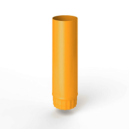 Труба водосточная оцинкованная порошок ф90х1250мм RAL 2007