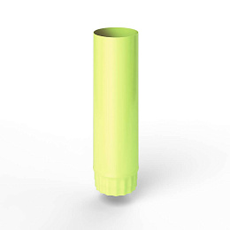 Труба водосточная оцинкованная порошок ф130х1250мм RAL 1026