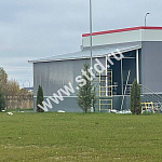 Стеновая трёхслойная сэндвич-панель 9 rib 60мм 1000мм с видимым креплением минеральная вата Полиэстер Доборник