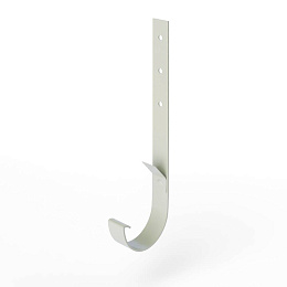 Крепление желоба водосточного c порошковым покрытием ф220x350мм RAL 9002