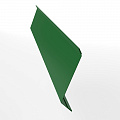 Планка примыкания в штробу для кровли 0,45 мм (RAL 6002) оцинкованная, с порошковым покрытием