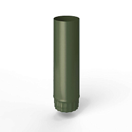 Труба водосточная оцинкованная порошок ф110х1250мм RAL 6003