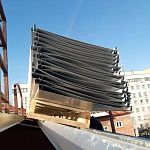 Фальц двойной стоячий оцинкованный с полимерным покрытием 0,7х625мм RAL 5005