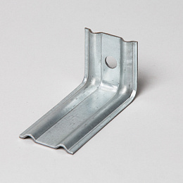 Кронштейн крепежный оцинкованный 2мм размер 70х70х190мм