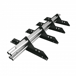 Снегозадержатель трубчатый 3000мм универсальный 40x20-1,0-2,0-3 холоднокатанная сталь с порошковым покрытием RAL 6009
