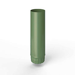 Труба водосточная оцинкованная порошок ф90х1250мм RAL 6011