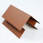 Угол внешний фигурный 0,4 мм (все цвета RAL) оцинкованный с порошковым покрытием