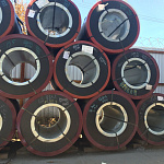 Рулон оцинкованный 0,9х1250мм (RAL 6014) с полимерным покрытием (полиэстер)