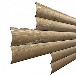 Сайдинг МЕТАЛЛ ПРОФИЛЬ Woodstock-28х330 (ECOSTEEL_T-01-Сосна-0.5)