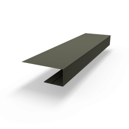 j планка RAL 7013 оцинкованная c порошковым покрытием 0,45мм