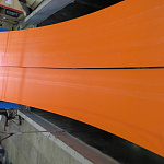 Лист оцинкованный 0,5х1250мм (RAL 2012) с полимерным покрытием (полиэстер)