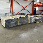 Прямоугольная ламель оцинкованная 0.7мм RAL 1015