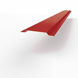 Нащельник RAL 3001 оцинкованный c порошковым покрытием 0,45мм