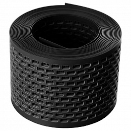 Лента вентиляционная карнизная ПВХ 100x5000мм чёрный