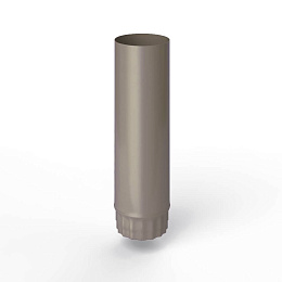 Труба водосточная оцинкованная порошок ф160х1250мм RAL 7048