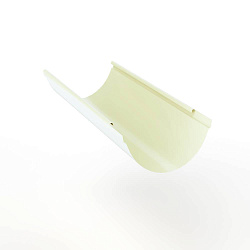 Желоб водосточный оцинкованный порошок ф120х2000мм RAL 9016