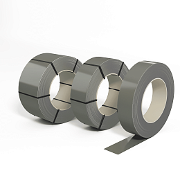 Лента оцинкованная (Штрипс) 0,55 мм (RAL 7023) с полимерным покрытием (полиэстер)