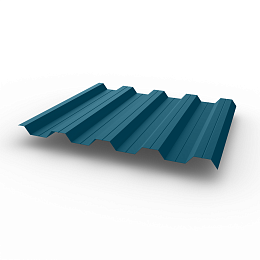 Профнастил НС44 (RAL 5025) 0,8х1047мм оцинкованный, с полимерным покрытием (Полиэстер)