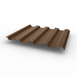 Профнастил НС44 (RAL 8025) 0,4х1047мм оцинкованный, с полимерным покрытием (Полиэстер)