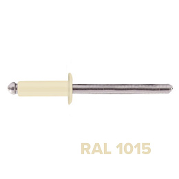 Заклепка 3.2x10 (RAL 1015) A2/A2 вытяжная
