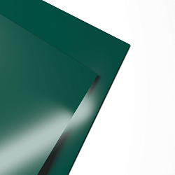 Лист оцинкованный 0,4х1250мм (RAL 6026) с полимерным покрытием (полиэстер)