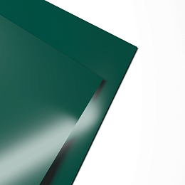 Лист оцинкованный 0,4х1250мм (RAL 6026) с полимерным покрытием (полиэстер)