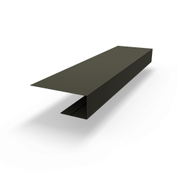 j планка RAL 6014 оцинкованная c порошковым покрытием 0,45мм