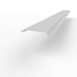 Нащельник RAL 7047 оцинкованный c порошковым покрытием 0,45мм