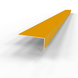 Откос оконный 0,7 мм (RAL 1037) c порошковым покрытием