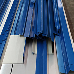 Планка примыкания в накладку для кровли 0,45 мм (RR 32) с порошковым покрытием